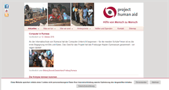 Desktop Screenshot of project-human-aid.de